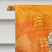 Maine Coon Halloween Flag Canvas House Size CK3184CHF