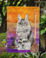 Maine Coon Halloween Flag Garden Size CK3184GF