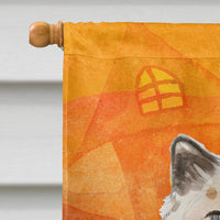 Ragdoll Halloween Flag Canvas House Size CK3187CHF