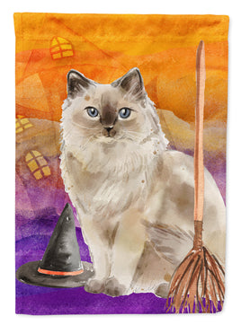 Ragdoll Halloween Flag Canvas House Size CK3187CHF