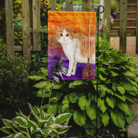 Scottish Fold Halloween Flag Garden Size CK3188GF