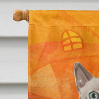 Tonkinese Halloween Flag Canvas House Size CK3191CHF