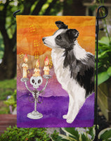 Hallween Border Collie Flag Garden Size CK3207GF