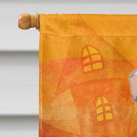 Hallween English Bulldog Flag Canvas House Size CK3215CHF