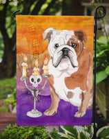 Hallween English Bulldog Flag Garden Size CK3215GF