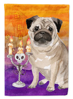 Hallween Pug Flag Canvas House Size CK3225CHF