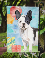 Happy Birthday French Bulldog Flag Garden Size CK3241GF