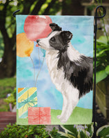 Happy Birthday Border Collie Flag Garden Size CK3242GF