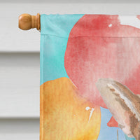 Happy Birthday Chihuahua Flag Canvas House Size CK3245CHF