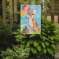 Happy Birthday Chihuahua Flag Garden Size CK3245GF