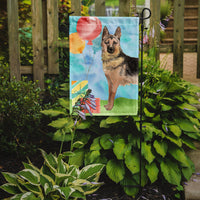 Happy Birthday German Shepherd Flag Garden Size CK3252GF