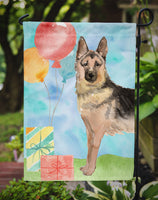 Happy Birthday German Shepherd Flag Garden Size CK3252GF