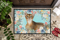 Abyssinian Spring Flowers Indoor or Outdoor Mat 24x36 CK3386JMAT