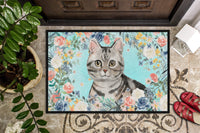 American Shorthair Spring Flowers Indoor or Outdoor Mat 24x36 CK3388JMAT