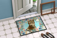 Bengal Spring Flowers Indoor or Outdoor Mat 18x27 CK3389MAT