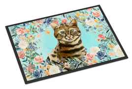 Bengal Spring Flowers Indoor or Outdoor Mat 18x27 CK3389MAT