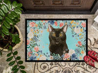 Bombay Spring Flowers Indoor or Outdoor Mat 18x27 CK3391MAT