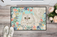 Persian Spring Flowers Indoor or Outdoor Mat 24x36 CK3394JMAT