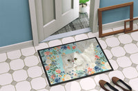 Persian Spring Flowers Indoor or Outdoor Mat 18x27 CK3394MAT