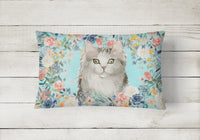 Ragamuffin Spring Flowers Canvas Fabric Decorative Pillow CK3395PW1216