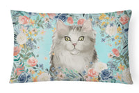 Ragamuffin Spring Flowers Canvas Fabric Decorative Pillow CK3395PW1216