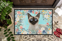 Siamese Spring Flowers Indoor or Outdoor Mat 24x36 CK3398JMAT