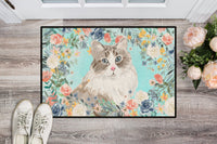 Siberian Spring Flowers Indoor or Outdoor Mat 24x36 CK3399JMAT