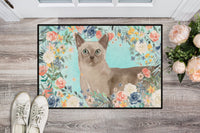 Tonkinese Spring Flowers Indoor or Outdoor Mat 24x36 CK3400JMAT