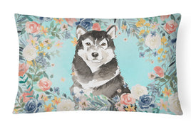 Alaskan Malamute Canvas Fabric Decorative Pillow CK3419PW1216