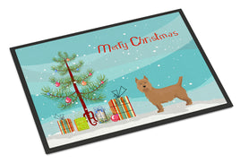 Airedale Terrier Christmas Tree Indoor or Outdoor Mat 18x27 CK3444MAT