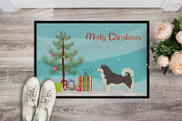 Alaskan Malamute Christmas Tree Indoor or Outdoor Mat 18x27 CK3513MAT