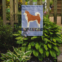 Akita Welcome Flag Garden Size CK3571GF