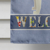 Beagle Welcome Flag Canvas House Size CK3578CHF