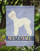 Bedlington Terrier Welcome Flag Garden Size CK3579GF