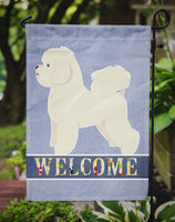 Bichon Frise Welcome Flag Garden Size CK3580GF