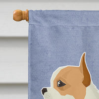 Chihuahua Welcome Flag Canvas House Size CK3589CHF