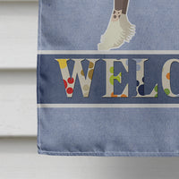 Chinese Crested Welcome Flag Canvas House Size CK3590CHF