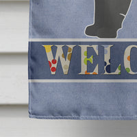 Affenpinscher Welcome Flag Canvas House Size CK3632CHF