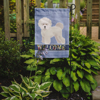 Bichon Fris? Welcome Flag Garden Size CK3637GF