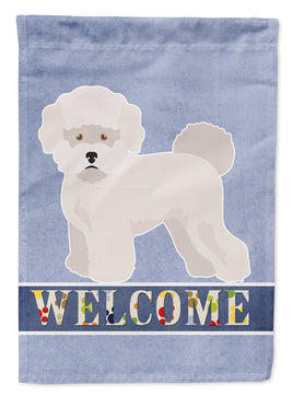 Bichon Fris? Welcome Flag Garden Size CK3637GF