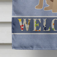 Chihuahua Welcome Flag Canvas House Size CK3688CHF