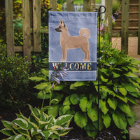 Akita Shepherd Welcome Flag Garden Size CK3705GF