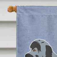 Aussiedoodle #2 Welcome Flag Canvas House Size CK3707CHF