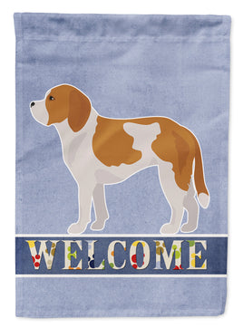 Beaglier #1 Welcome Flag Canvas House Size CK3708CHF