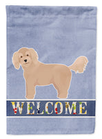 Bichpoo Welcome Flag Garden Size CK3712GF