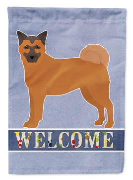 Chow Shepherd Welcome Flag Garden Size CK3725GF