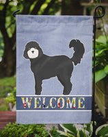 Black Cockapoo Welcome Flag Garden Size CK3729GF