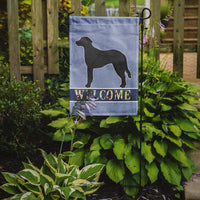 Black Goldador Welcome Flag Garden Size CK3743GF