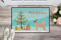 Akita Shepherd Christmas Tree Indoor or Outdoor Mat 24x36 CK3799JMAT