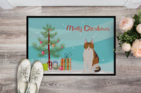 Aegean Cat Merry Christmas Indoor or Outdoor Mat 18x27 CK4740MAT